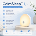 CalmSleep™ – מכשיר רעש לבן לשינה רגועה ונעימה יותר.